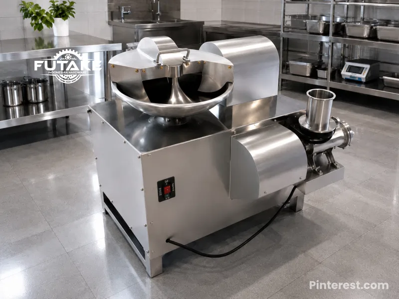 mesin giling daging bakso stainless steel untuk usaha bakso dan pengolahan daging