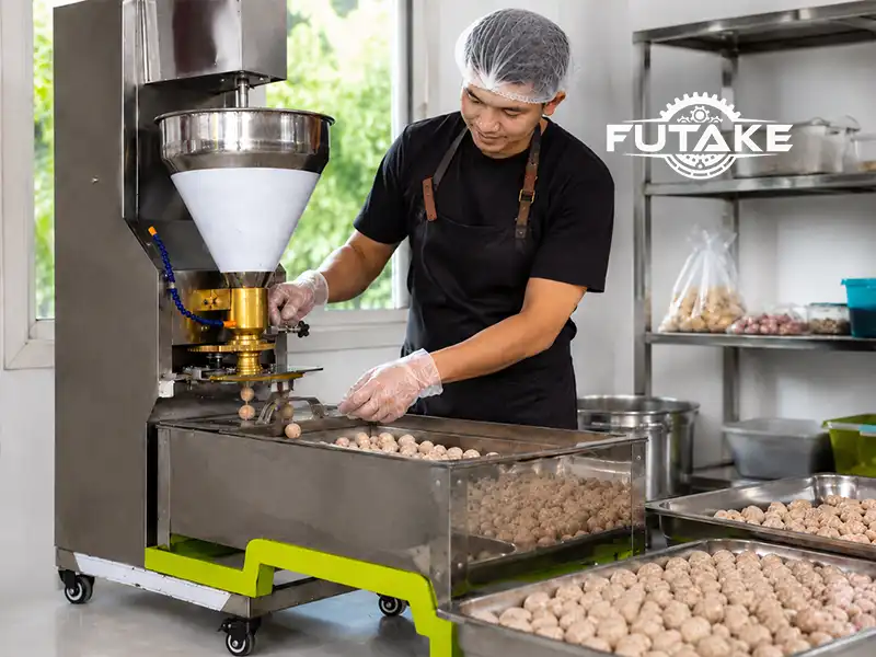 Proses produksi bakso meningkat sehingga membutuhkan mesin cetak bakso mini.