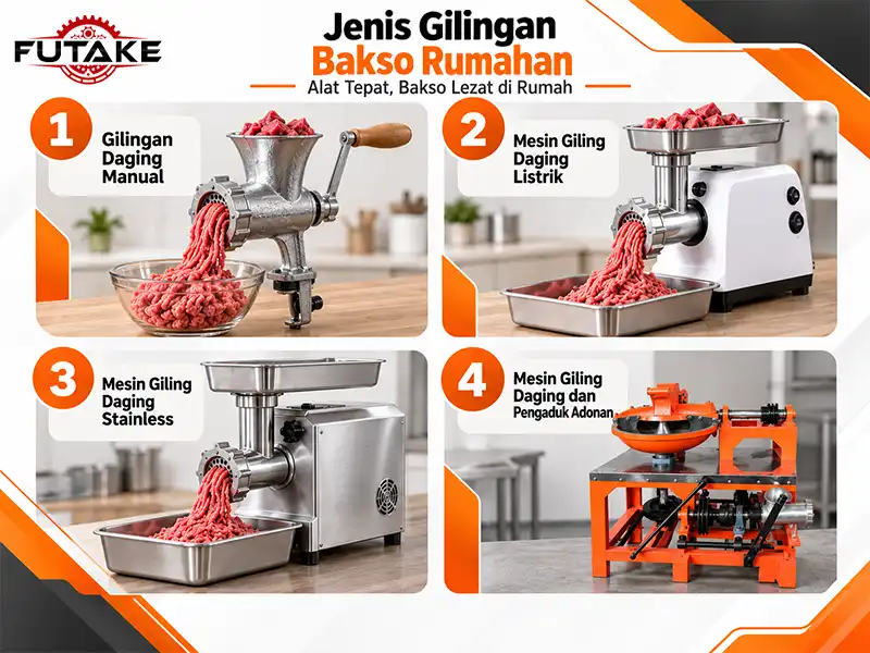 Jenis Gilingan Bakso Rumahan