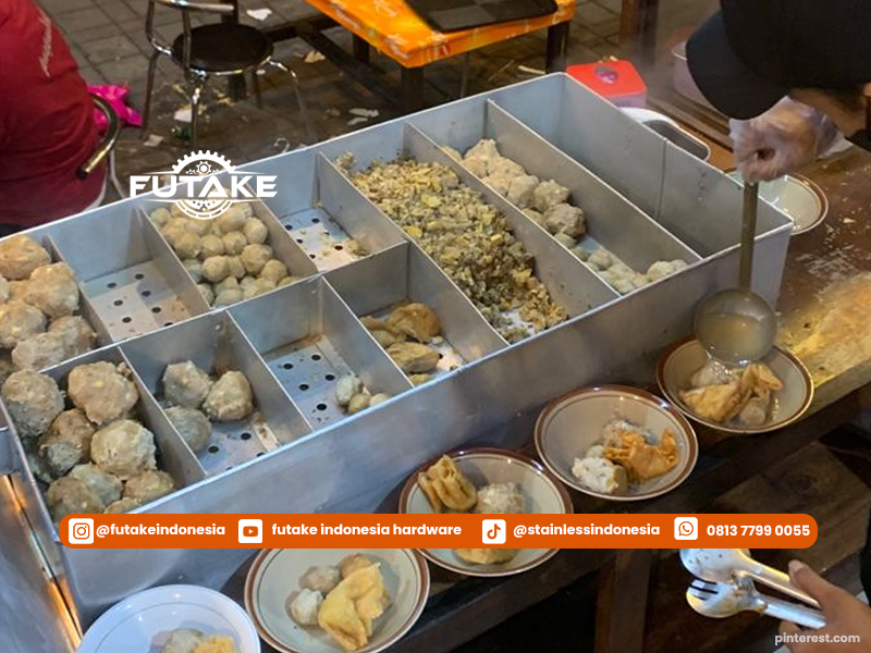 bak penampung bakso custom yang dapat digunakan untuk futake bakso