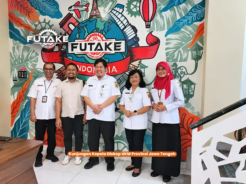 kunjungan kepala dinas koperasi umk jawa tengah ke futake