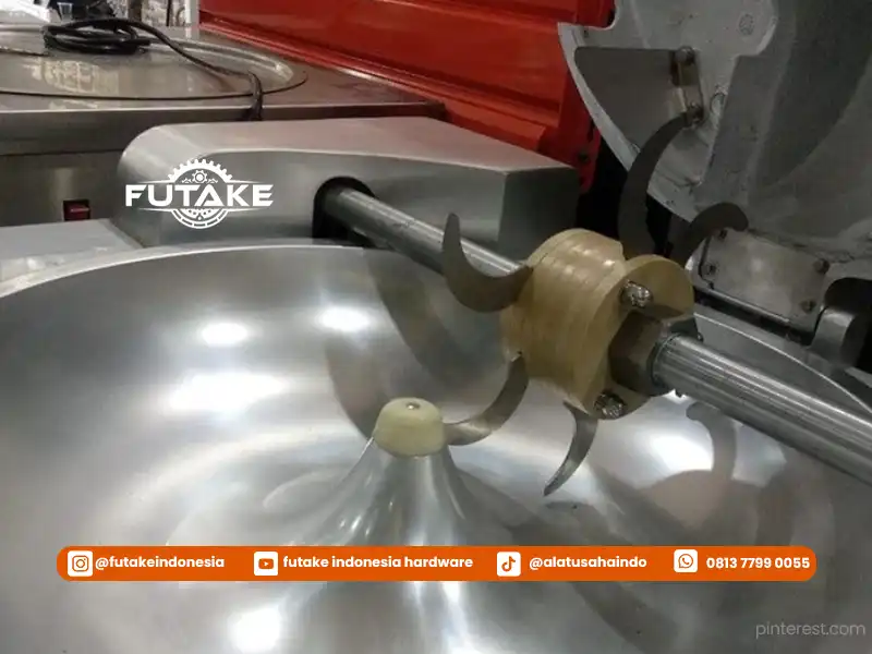 bagian mesin giling daging bakso yang rusak dan bisa di service serta cara servicenya