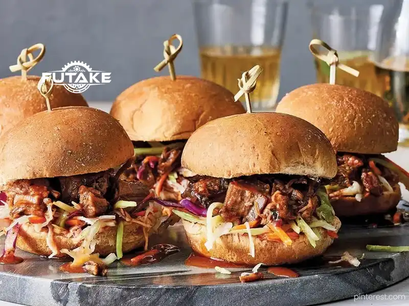 menu akhir tahun yaitu brisket sliders yang praktis dan mudah dimakan