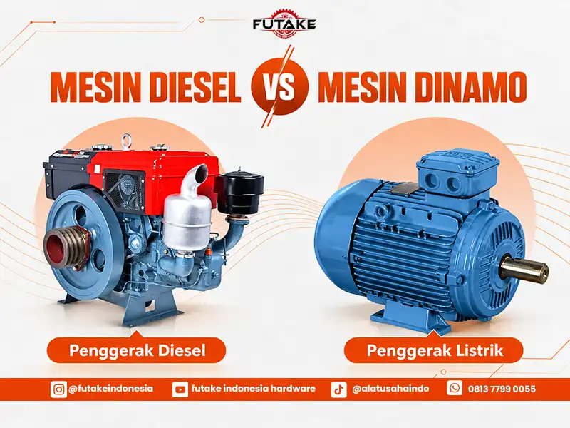 mesin penggerak diesel vs mesin penggerak dinamo untuk kebutuhan mesin bakso