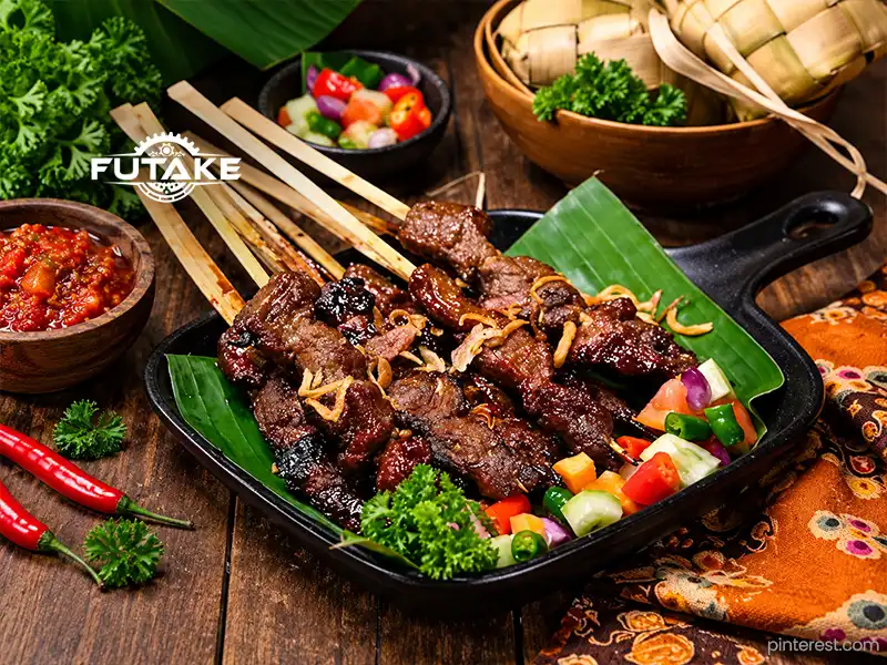 sate maranggi daging sapi yang cocok untuk menu bakaran tahun baru